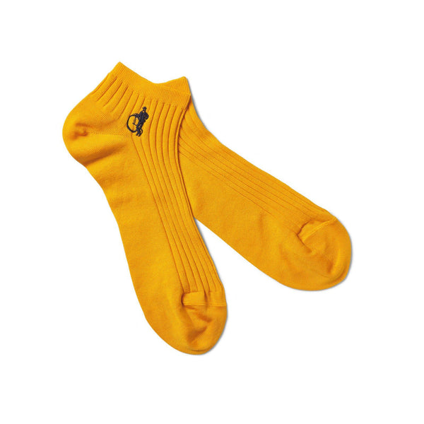 London Sock Company Simply Trainer Socks Saffron 3 Pairs