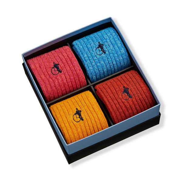 London Sock Company The Richmond Collection 4-Pair Box