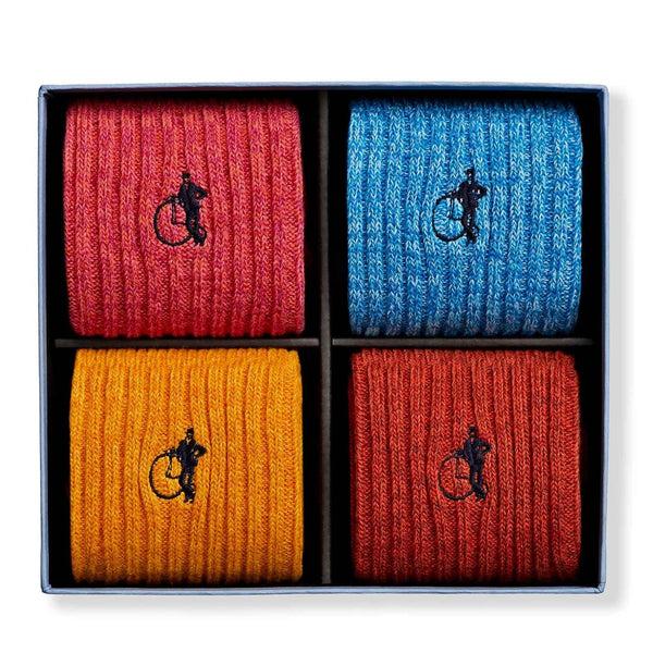 london sock company The Richmond Collection 4-Pair Box