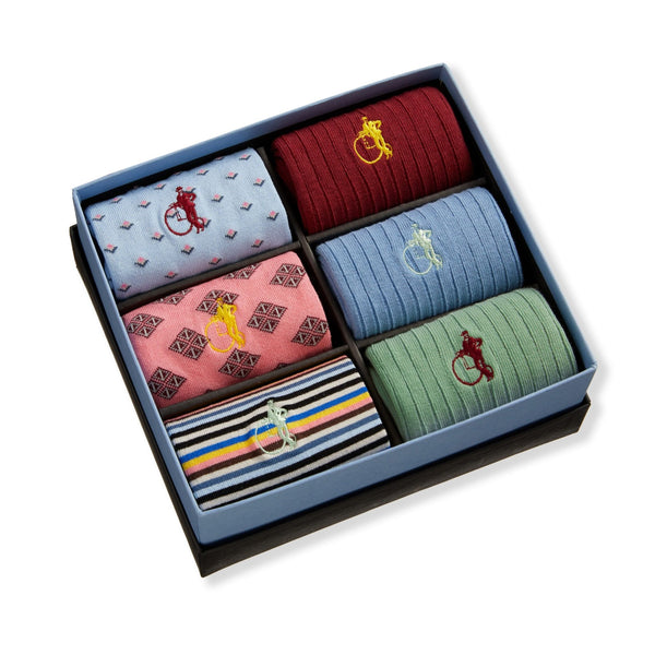London Sock Company The Spotlight Collection II 6-Pair Box