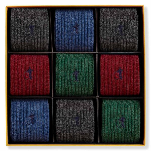 london sock company Ultimate Boot Collection Boot Socks 9-Pair Box