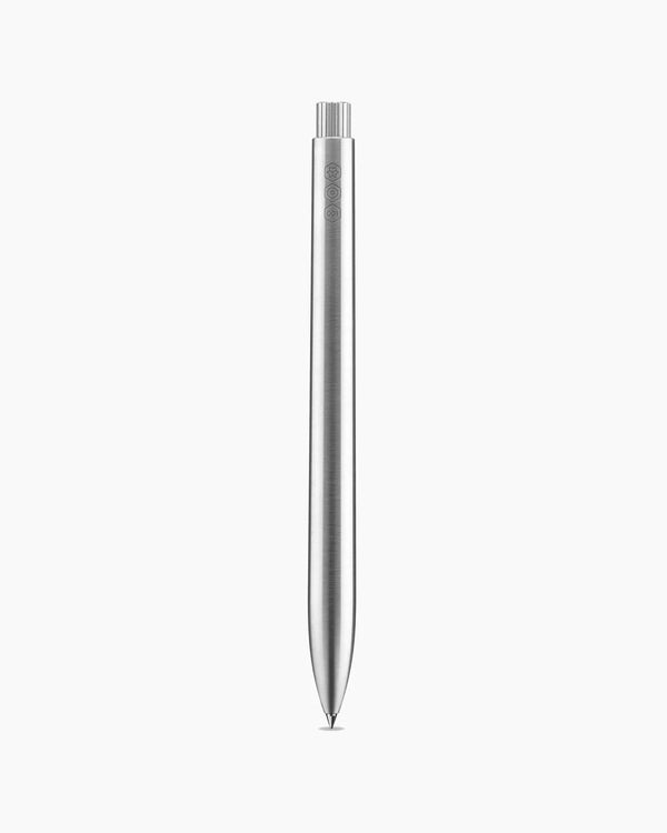 london undercover Ajoto Stainless Steel Natural Spun Rollerball Pen