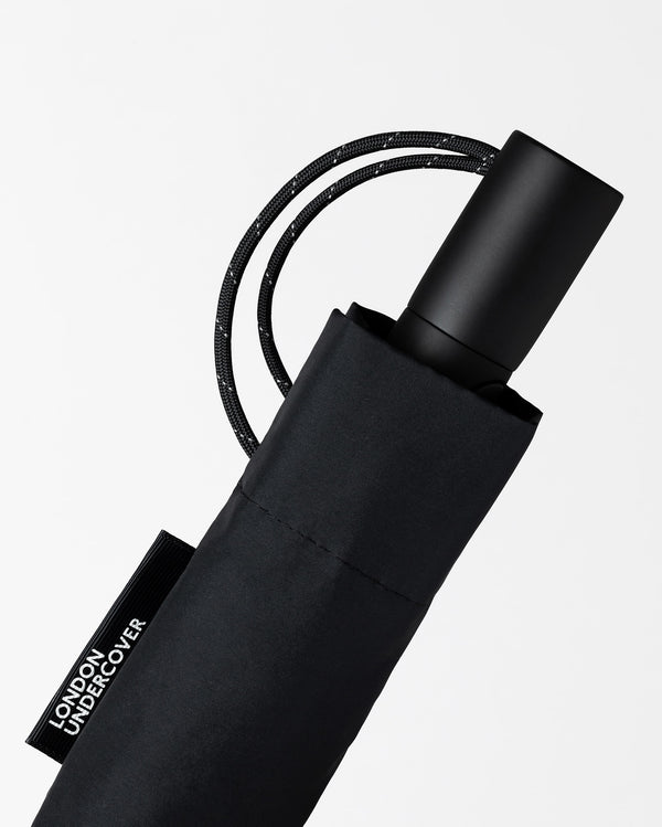 london Undercover Black Auto-Compact Umbrella