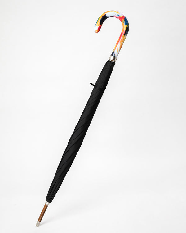 London Undercover Black Multi CG Umbrella