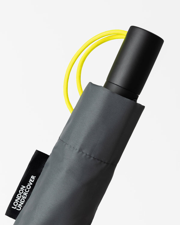 London Undercover Dark Grey Auto-Compact Umbrella