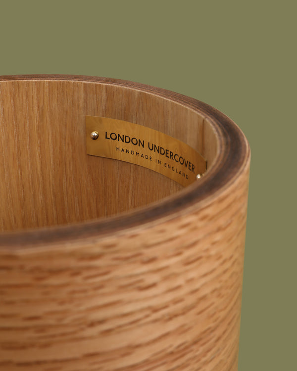 London Undercover London Undercover Oak Umbrella Stand