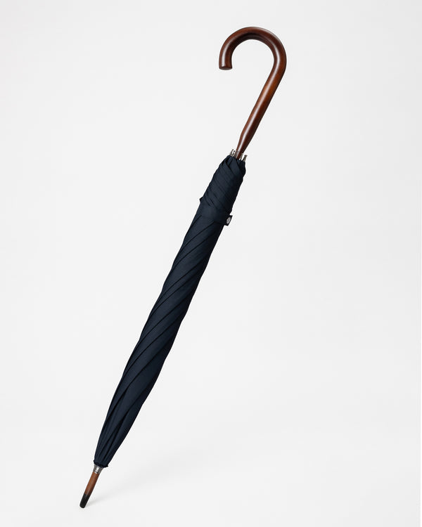 London Undercover Navy Black Watch Tartan Classic Umbrella