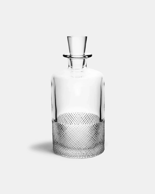 london undercover Richard Brendon Diamond Cut Crystal Decanter
