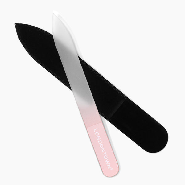 londontown Glass Nail File - Petal