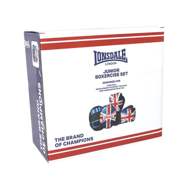 Lonsdale Lonsdale Limited Edition Boxing Glove And Pad Set Juniors