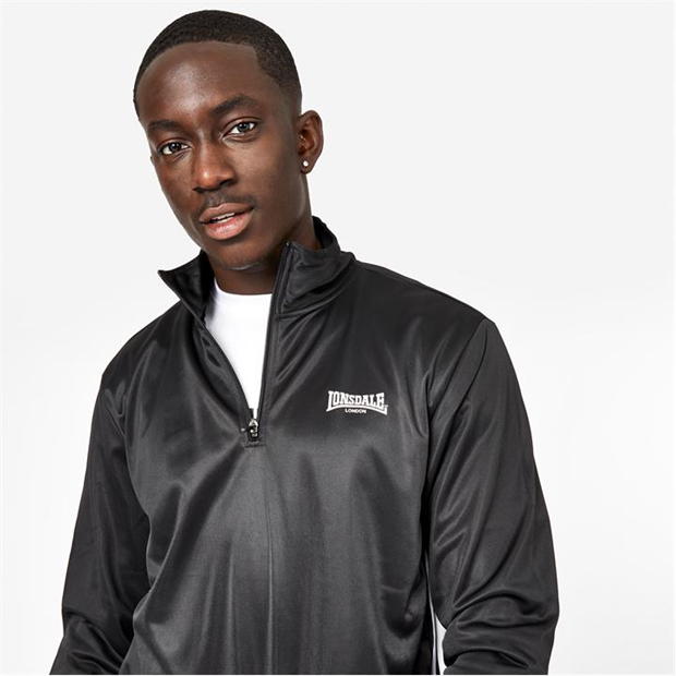 Lonsdale Lonsdale 2S Quarter Zip Track Top Mens