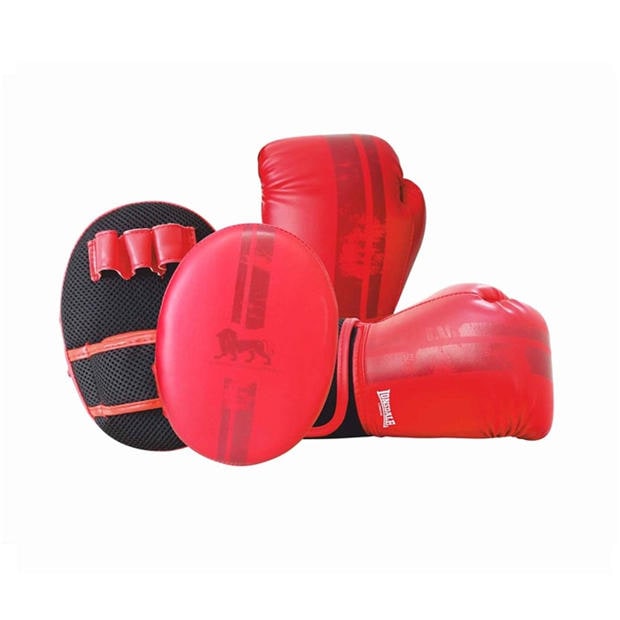 lonsdale Lonsdale Boxing Glove and Pad Set Juniors