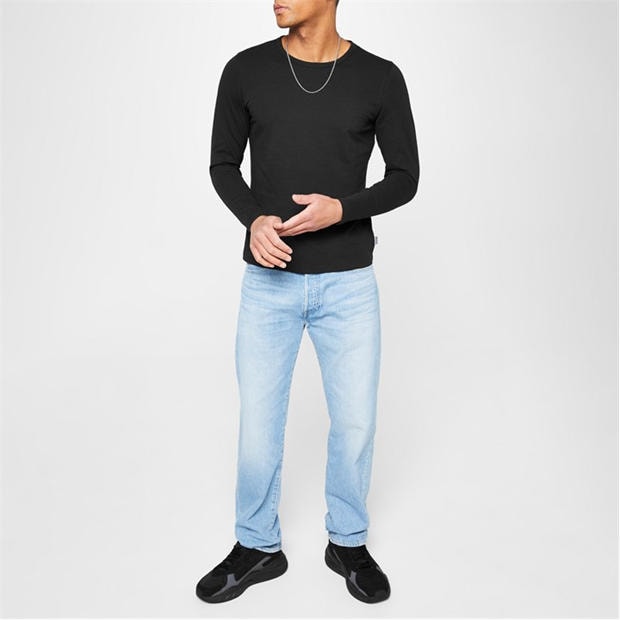 Lonsdale Lonsdale Long Sleeve T Shirt Mens