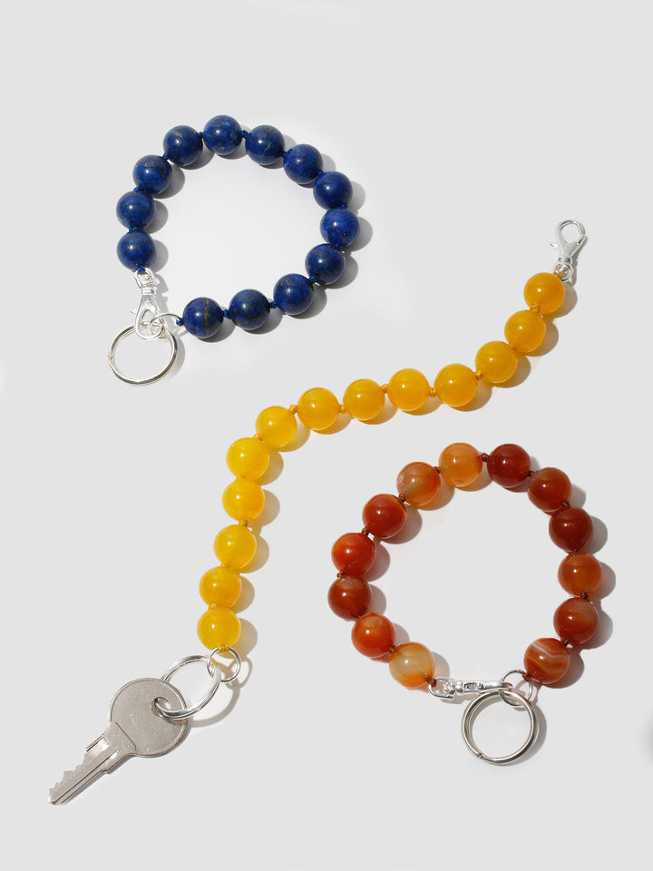 Loren Stewart Convertible Joujou Natural Stone Bag Charm / Bracelet