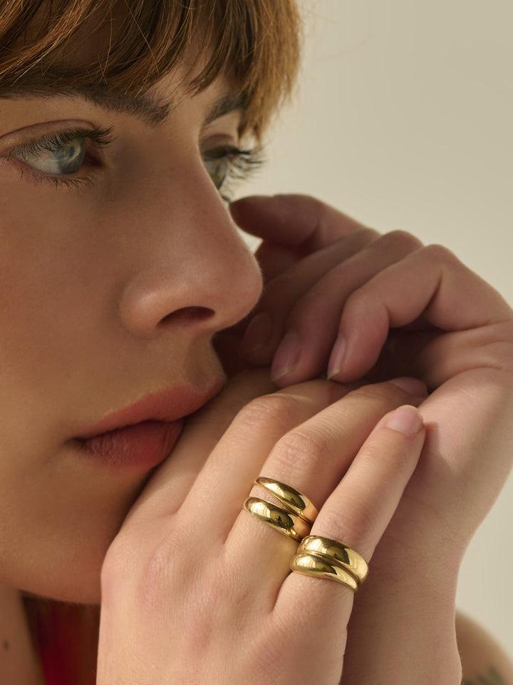 Loren Stewart Baby Dome Ring