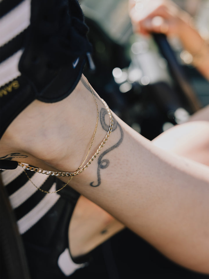 Loren Stewart Baby Sol Valentino Anklet