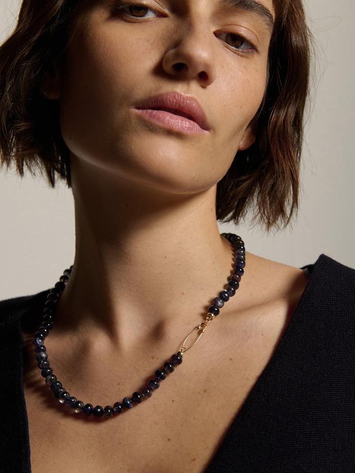 Loren Stewart Blue Valentine Safety Pin Strand