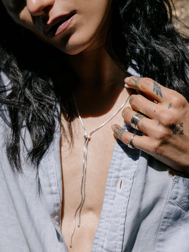 Loren Stewart Bolo Pendant Necklace