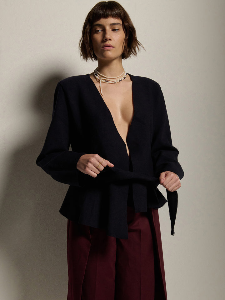 Loren Stewart Button Pearl Wrap Strand