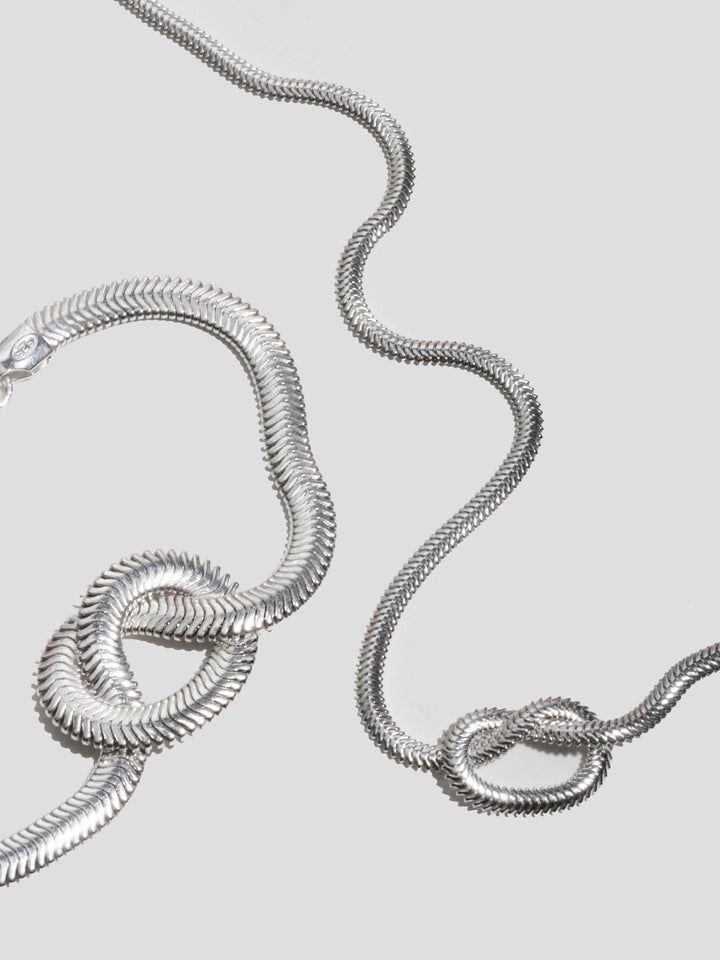 Loren Stewart Cashmere Ribbon Necklace