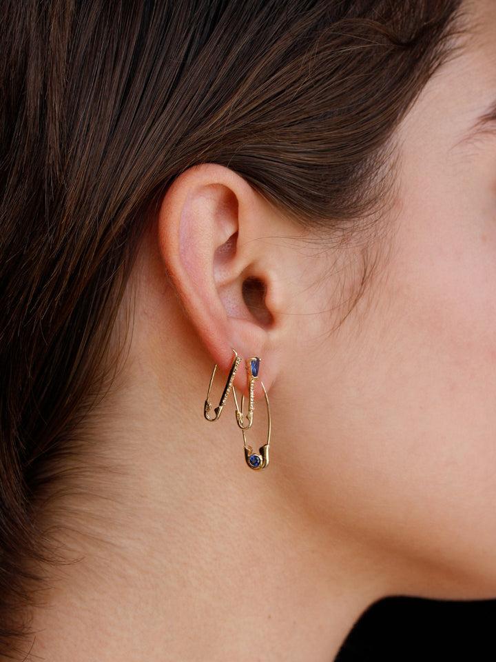 Loren Stewart Cirque Safety Pin Earring