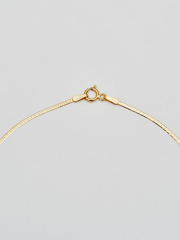 Loren Stewart Demi Herringbone Necklace