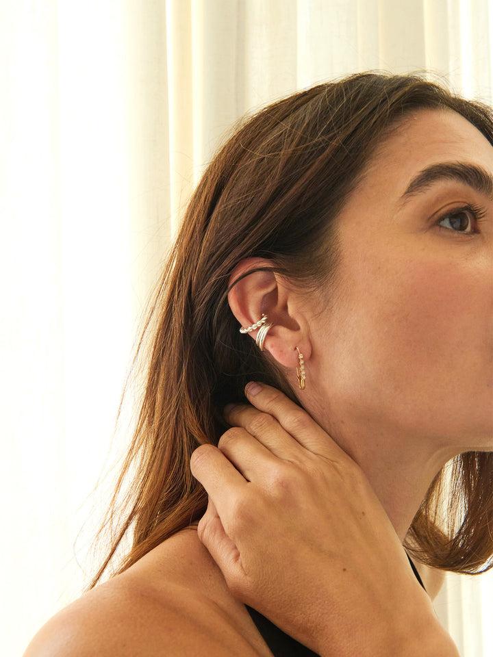 Loren Stewart Diamond Prong Safety Pin