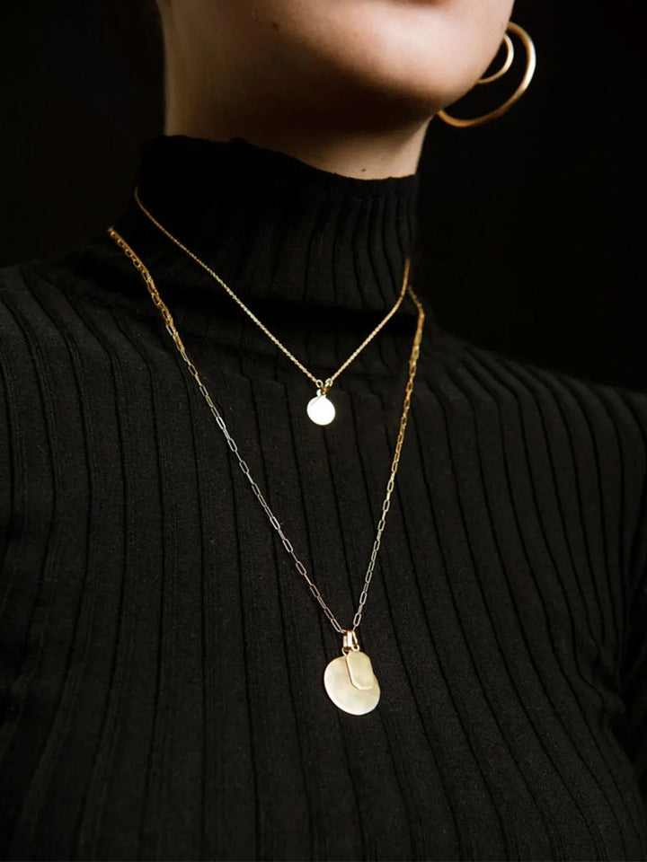 Loren Stewart Disk Pendant