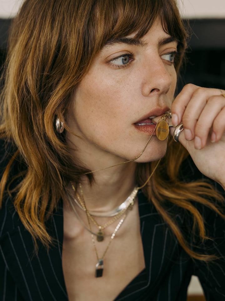 Loren Stewart Disk Pendant