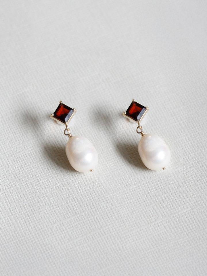 Loren Stewart Gem Baroque Earrings