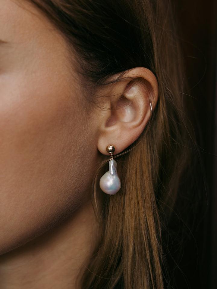 Loren Stewart Gold Nymph Earrings