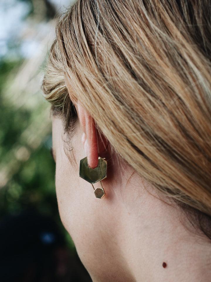 Loren Stewart Hexagon Safety Pin