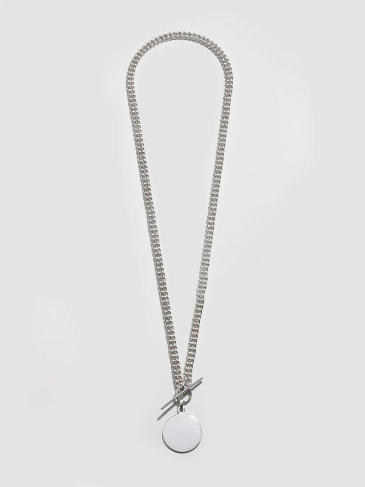 loren stewart Industrial Disk & Toggle Necklace
