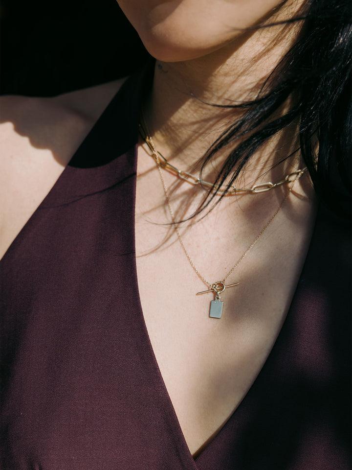 Loren Stewart Klint ID & Toggle Necklace