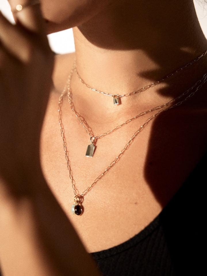 Loren Stewart Long Link Chain Necklace