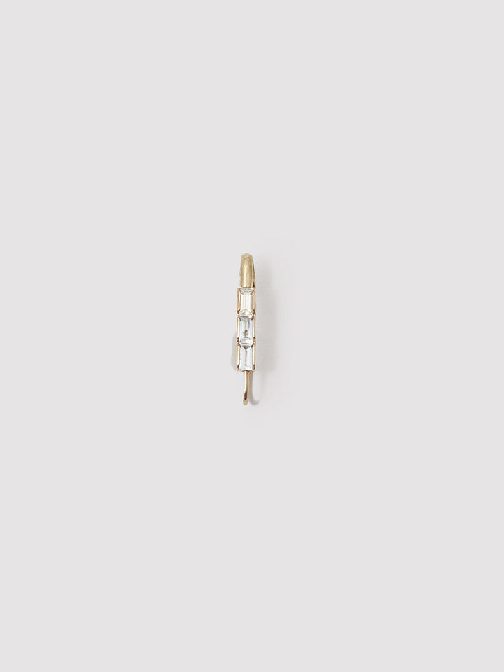 loren stewart Mini Baguette Safety Pin