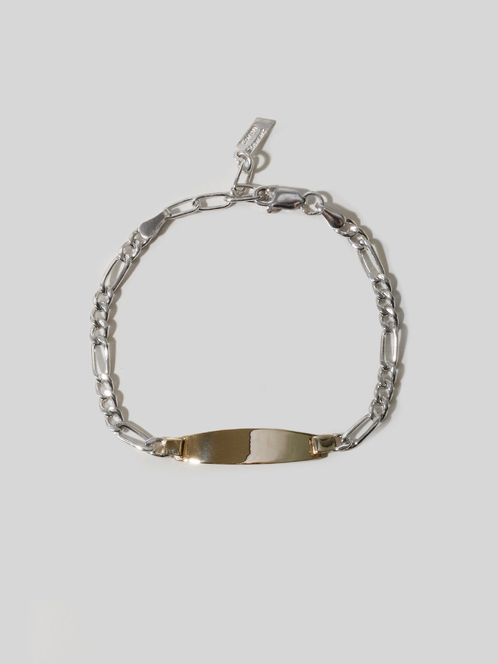 loren stewart Mini Ellipse ID Bracelet