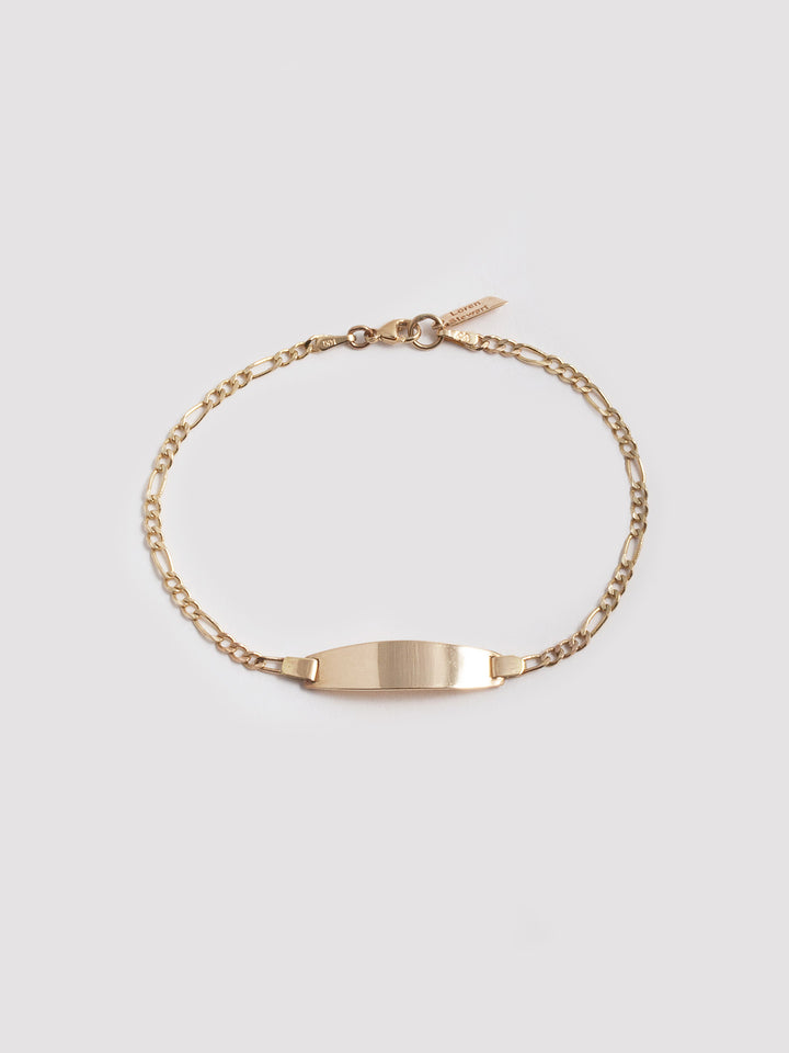 loren stewart Mini Ellipse ID Bracelet