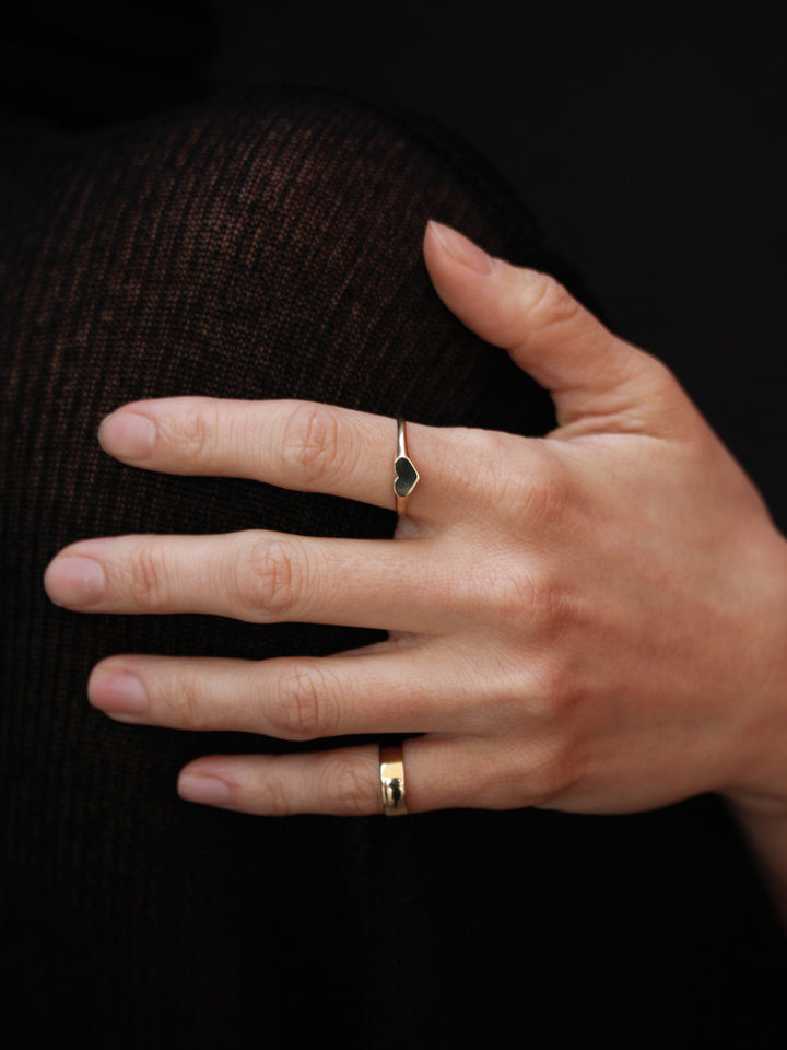 Loren Stewart Mini Heart Signet