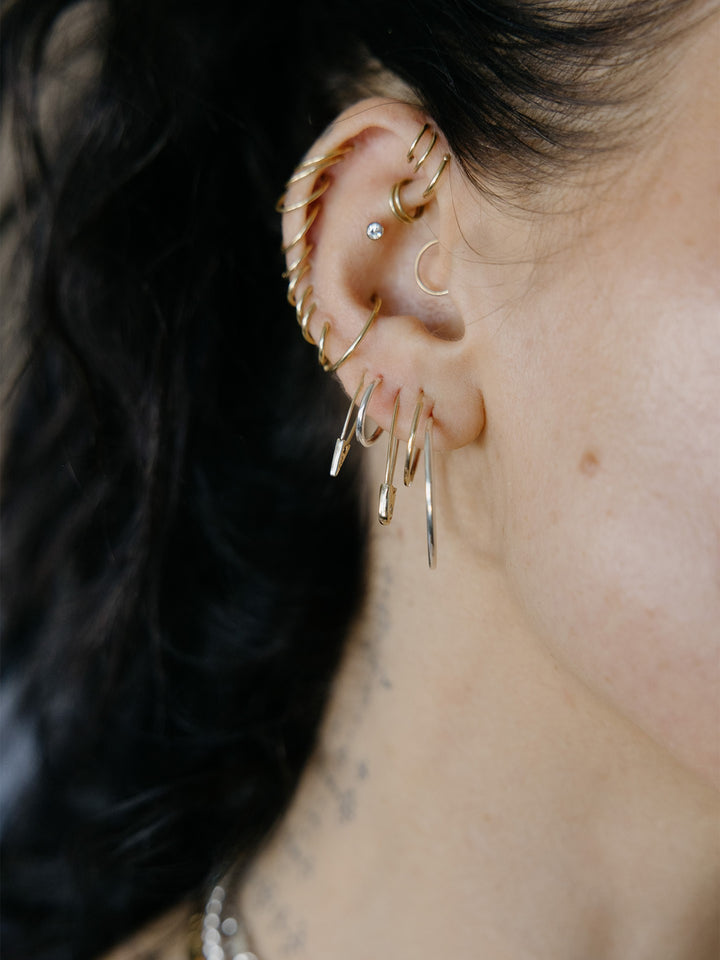 Loren Stewart Mini Infinity Hoops