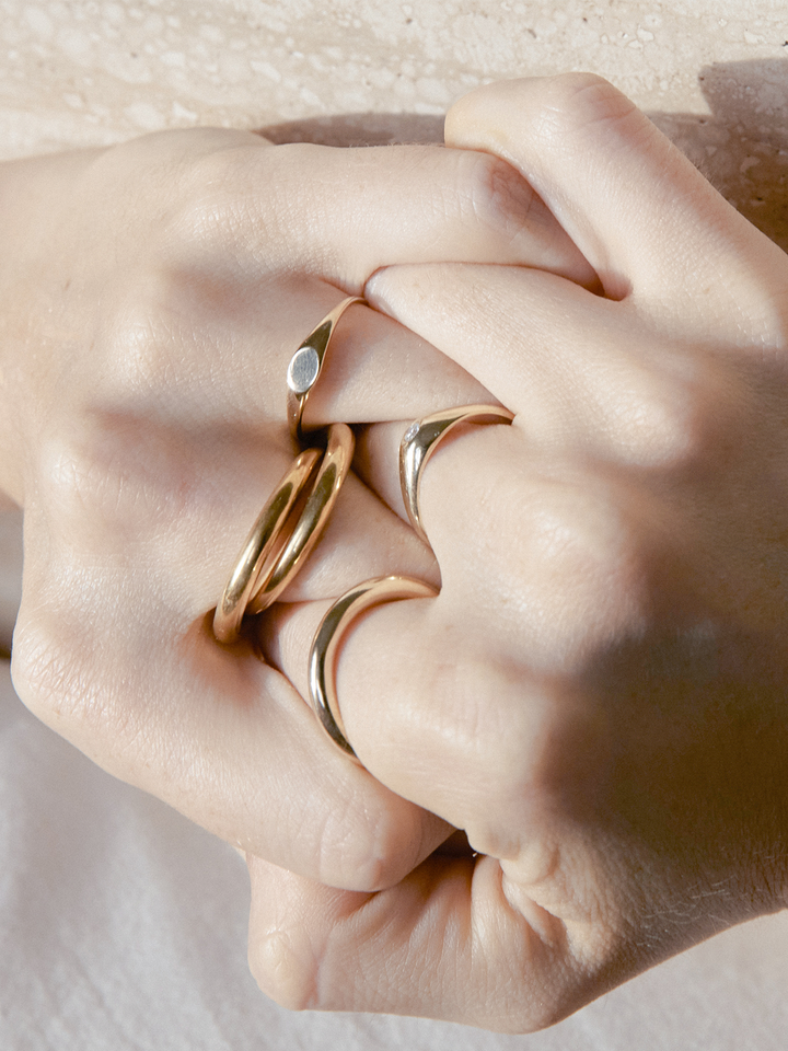 Loren Stewart Mini Signet Ring