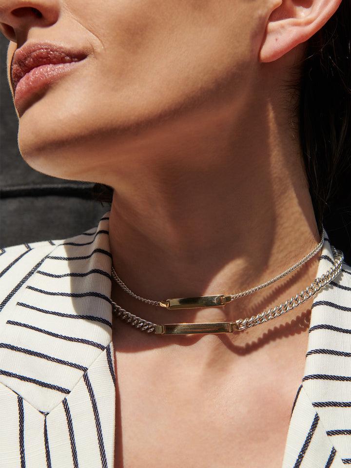 Loren Stewart Mini Watts ID Necklace