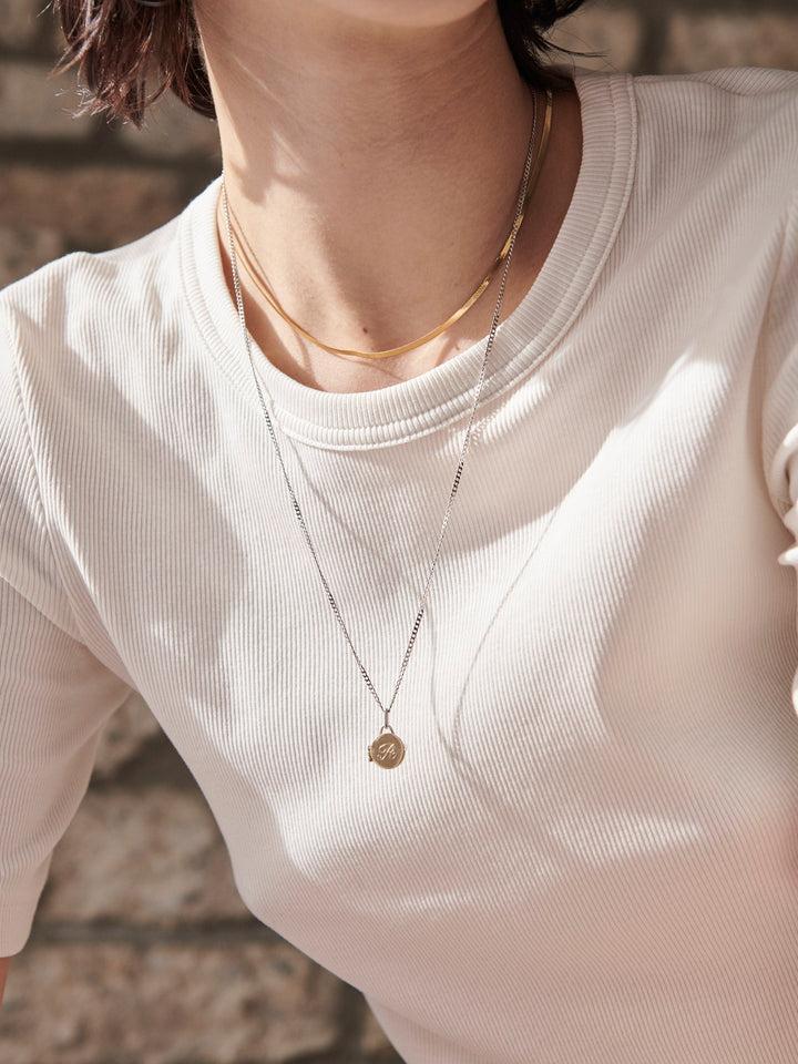 Loren Stewart Mixed Metal Locket Pendant