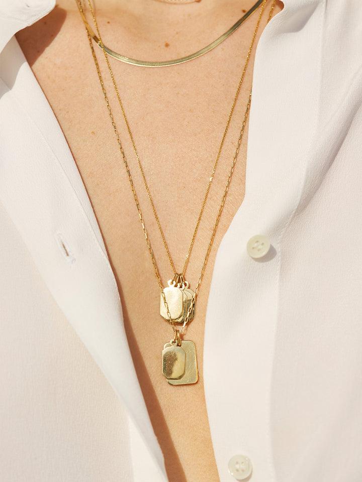 Loren Stewart Octagonal ID Pendant