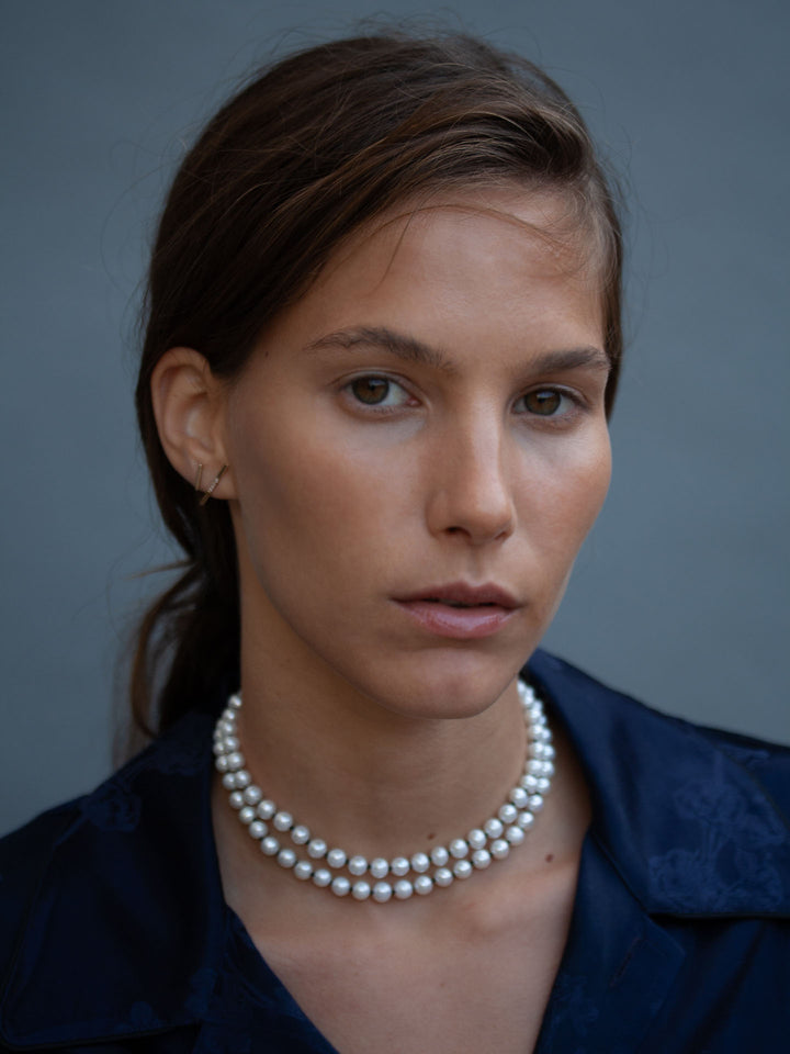 Loren Stewart Opera Wrap Pearl Strand