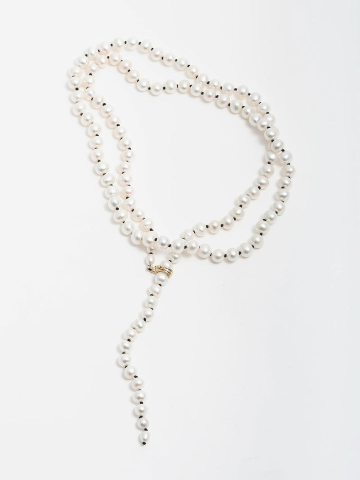 loren stewart Opera Wrap Pearl Strand