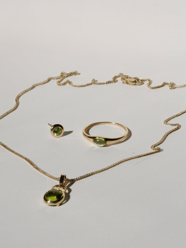 Loren Stewart Padlock Charm Necklace