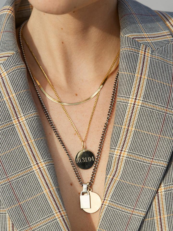 Loren Stewart Padlock Pendant