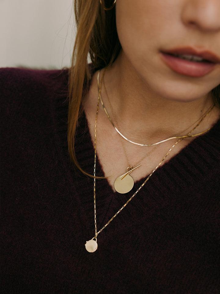 Loren Stewart Petite Industrial Box Link Chain