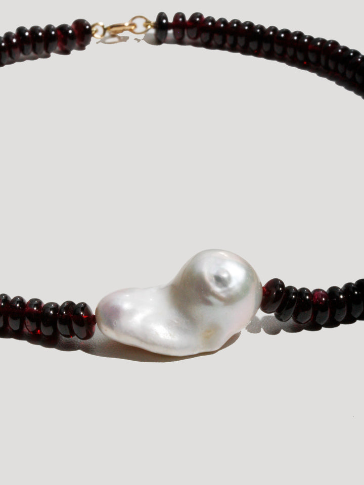Loren Stewart Scarlet Baroque Necklace